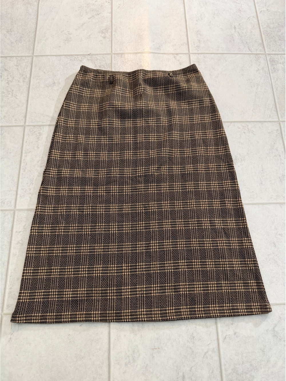 Forever 21 brown plaid skirt